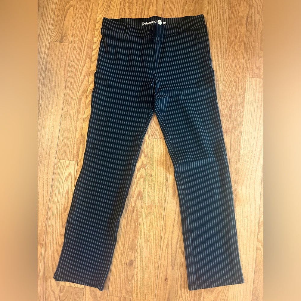 Pinstriped Dress pant Yoga pant